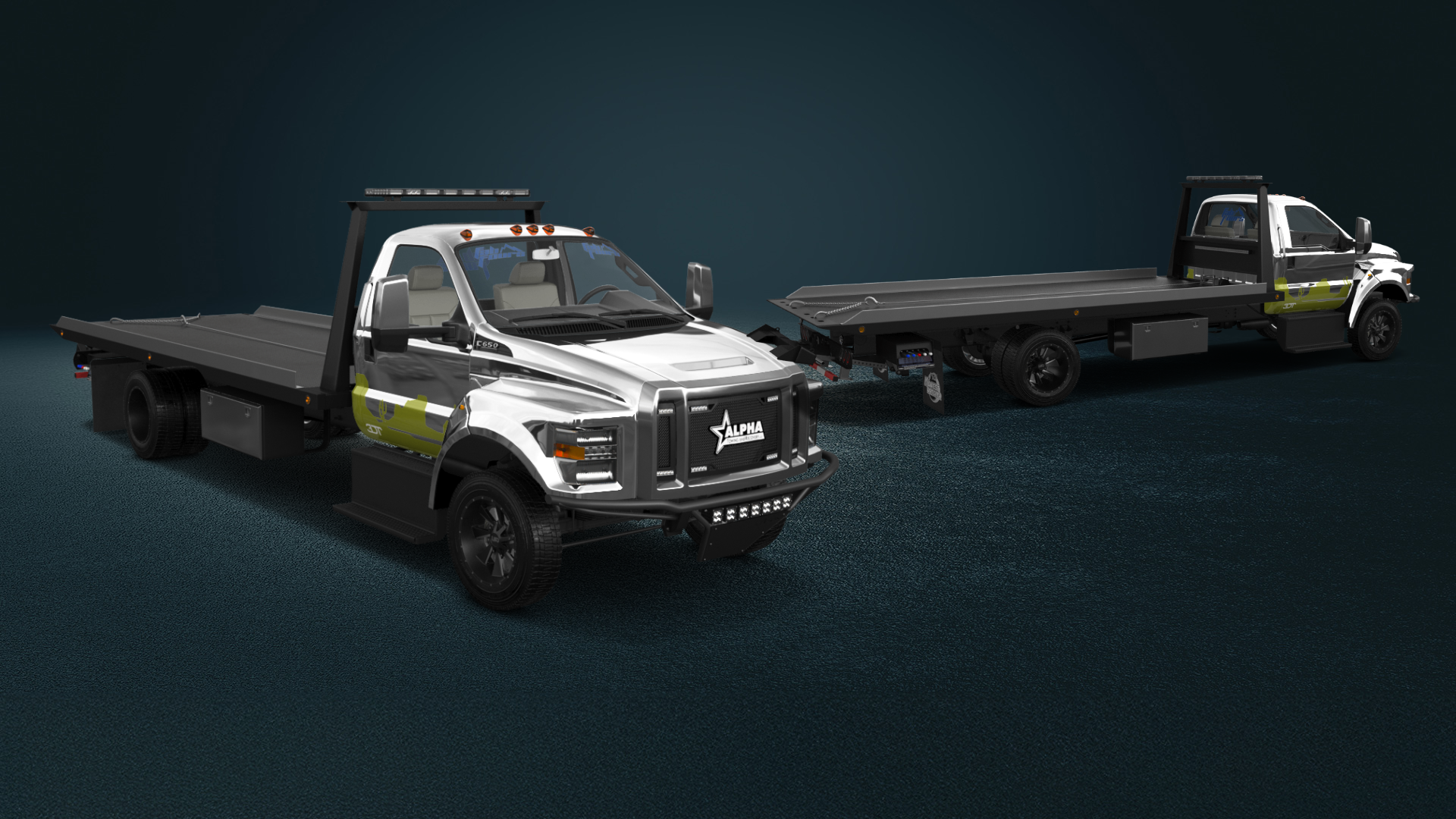 Ford F-650 Tow Truck Pickup 2016