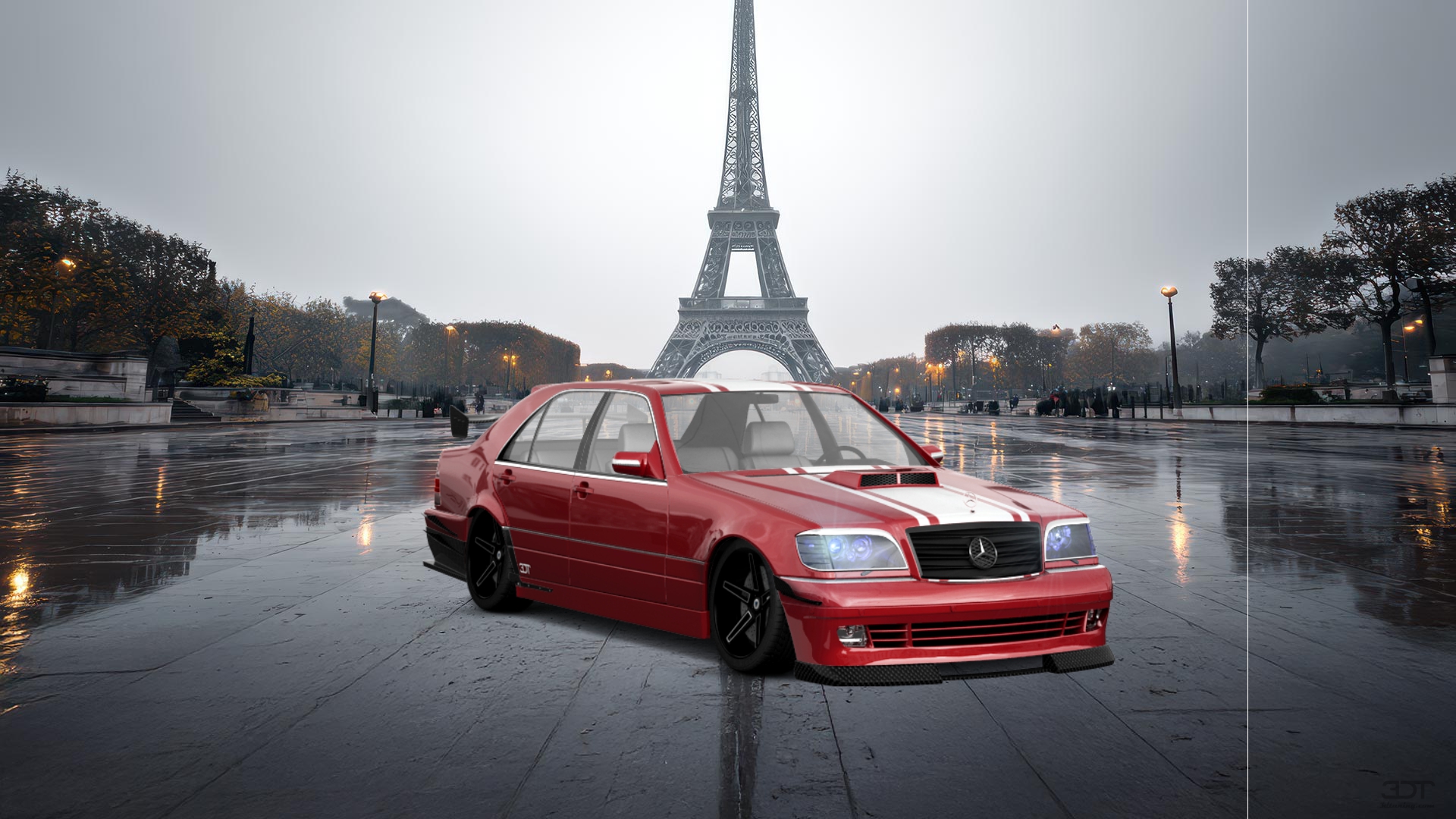 Mercedes S Class Sedan 1992 tuning