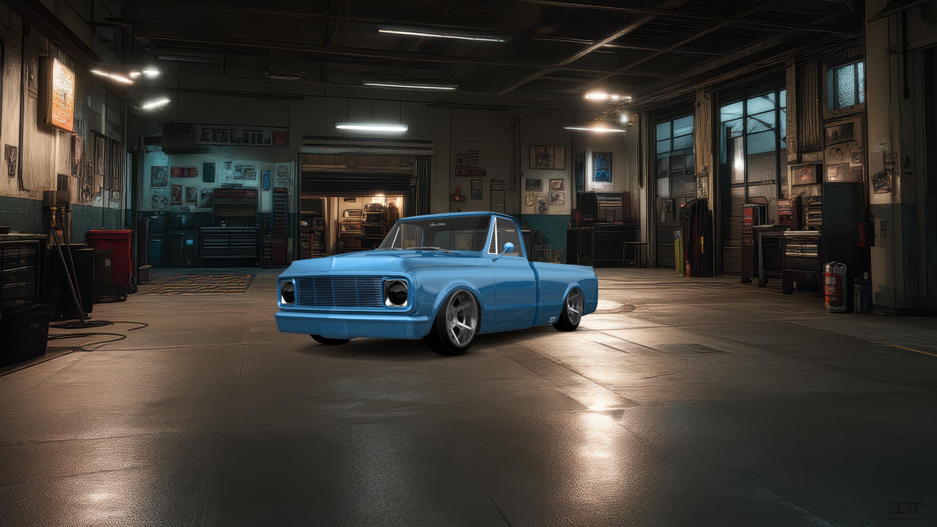 Chevrolet C-10 Cheyenne 2 Door pickup truck 1972 tuning