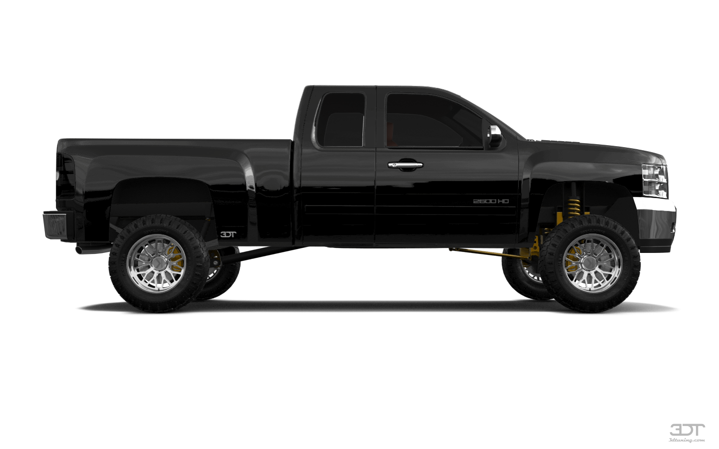 Chevrolet Silverado 2500 HD Extended Cab Pickup Truck 2007