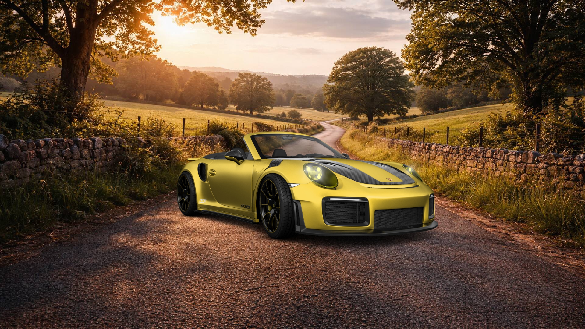 Porsche 911 Turbo S 2 Door Convertible 2014