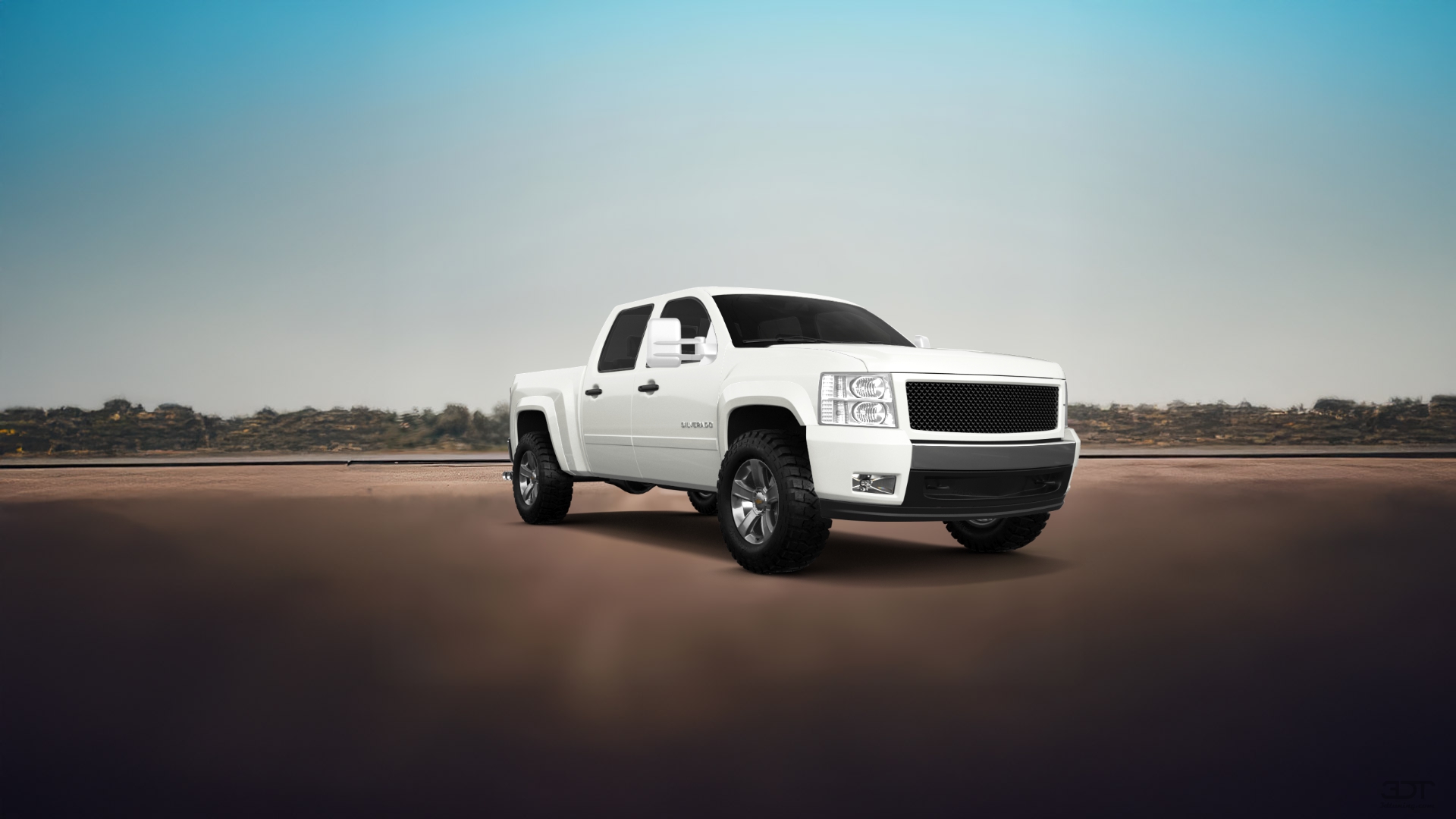 Chevrolet Silverado 1500 Crew Cab 4 Door pickup truck 2007 tuning