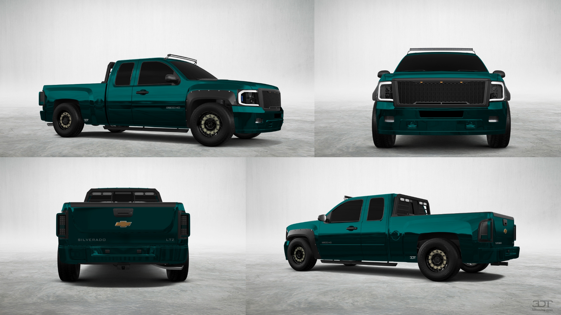 Chevrolet Silverado 2500 HD Extended Cab Pickup Truck 2007 tuning