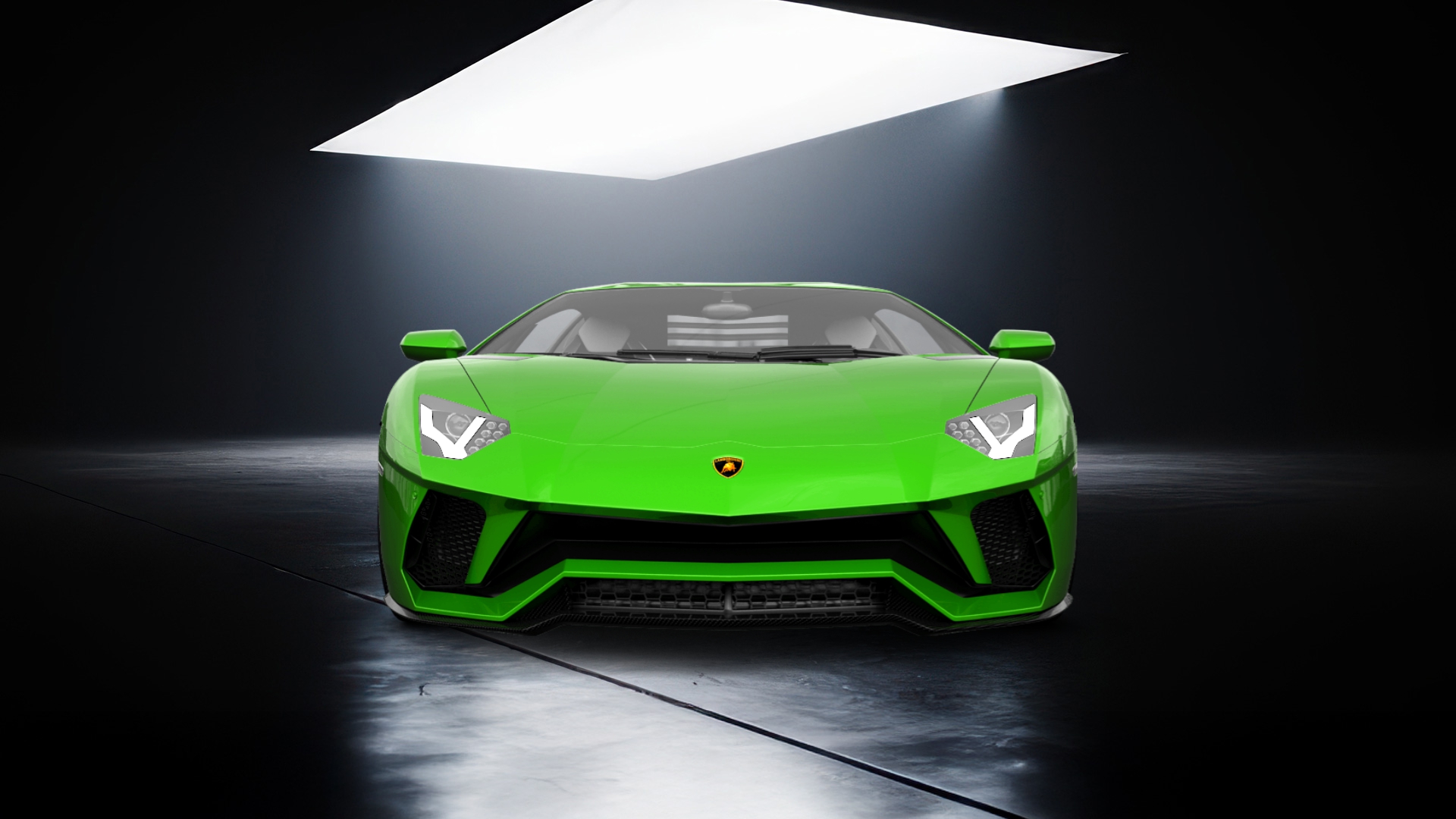 Lamborghini Aventador 2 Door Coupe 2012 tuning
