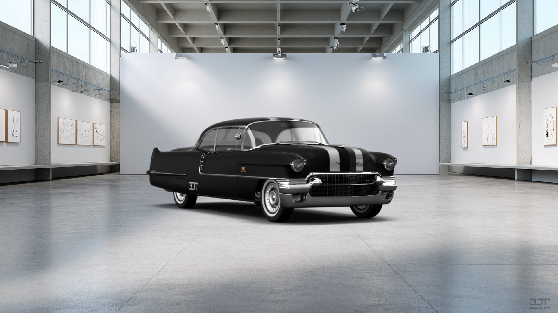 Cadillac De Ville Coupe 1956 tuning