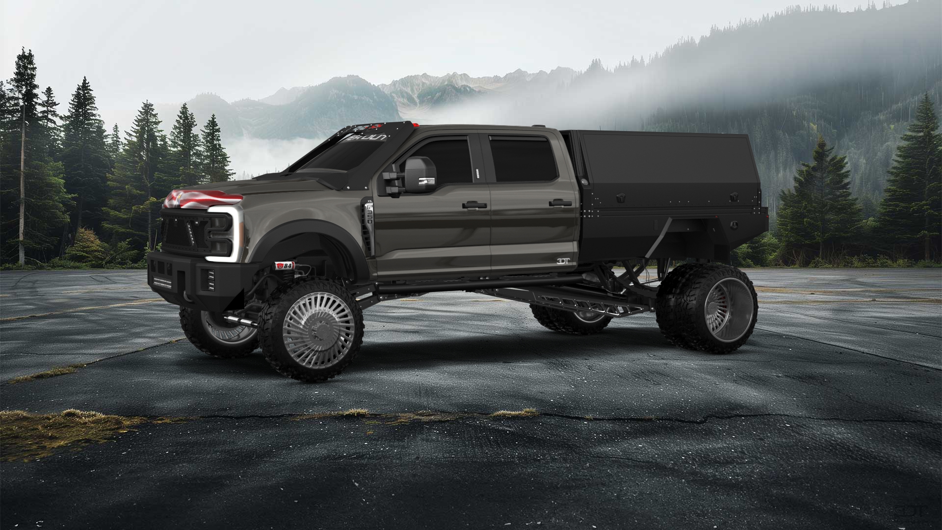 Ford F-350 DRW Crew Cab 4 Door pickup truck 2023 tuning