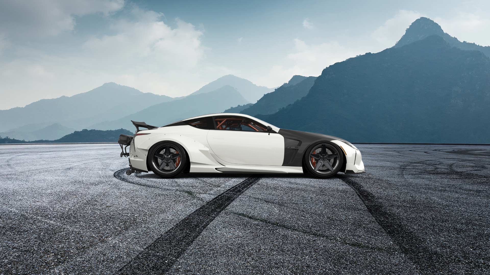 Lexus LC500 2 door fastback coupe 2017