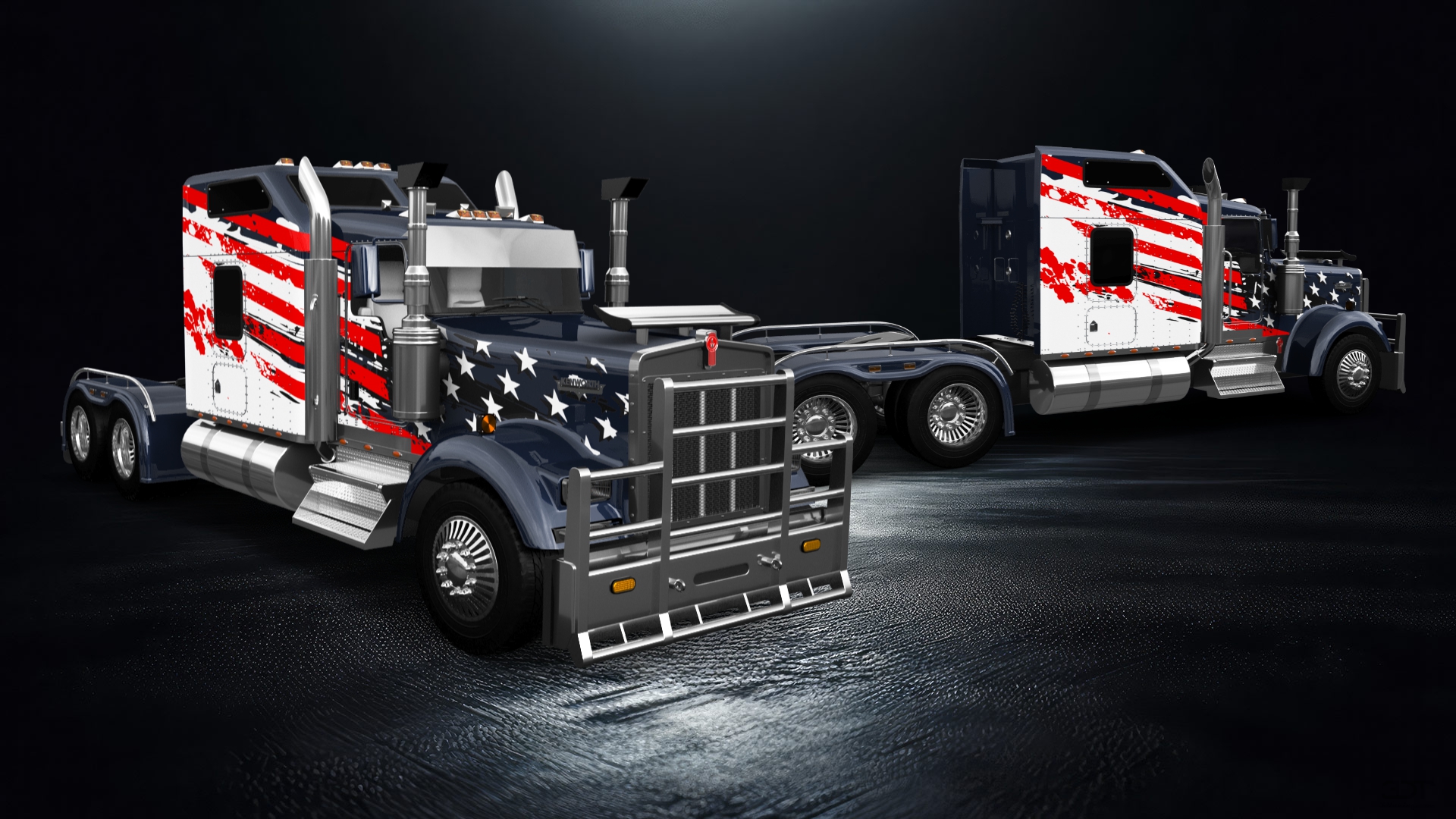 Kenworth W900 Sleeper Cab 2015