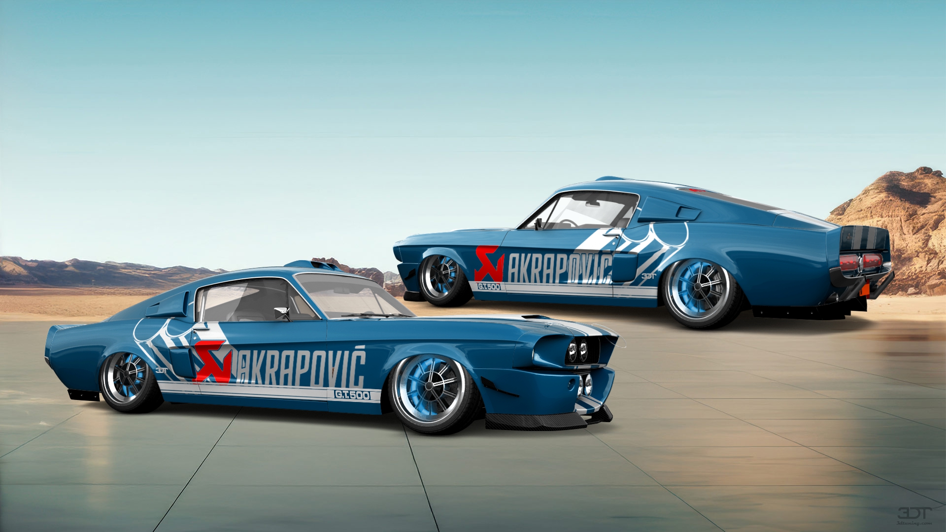 Mustang GT500 2 Door Coupe 1968 tuning