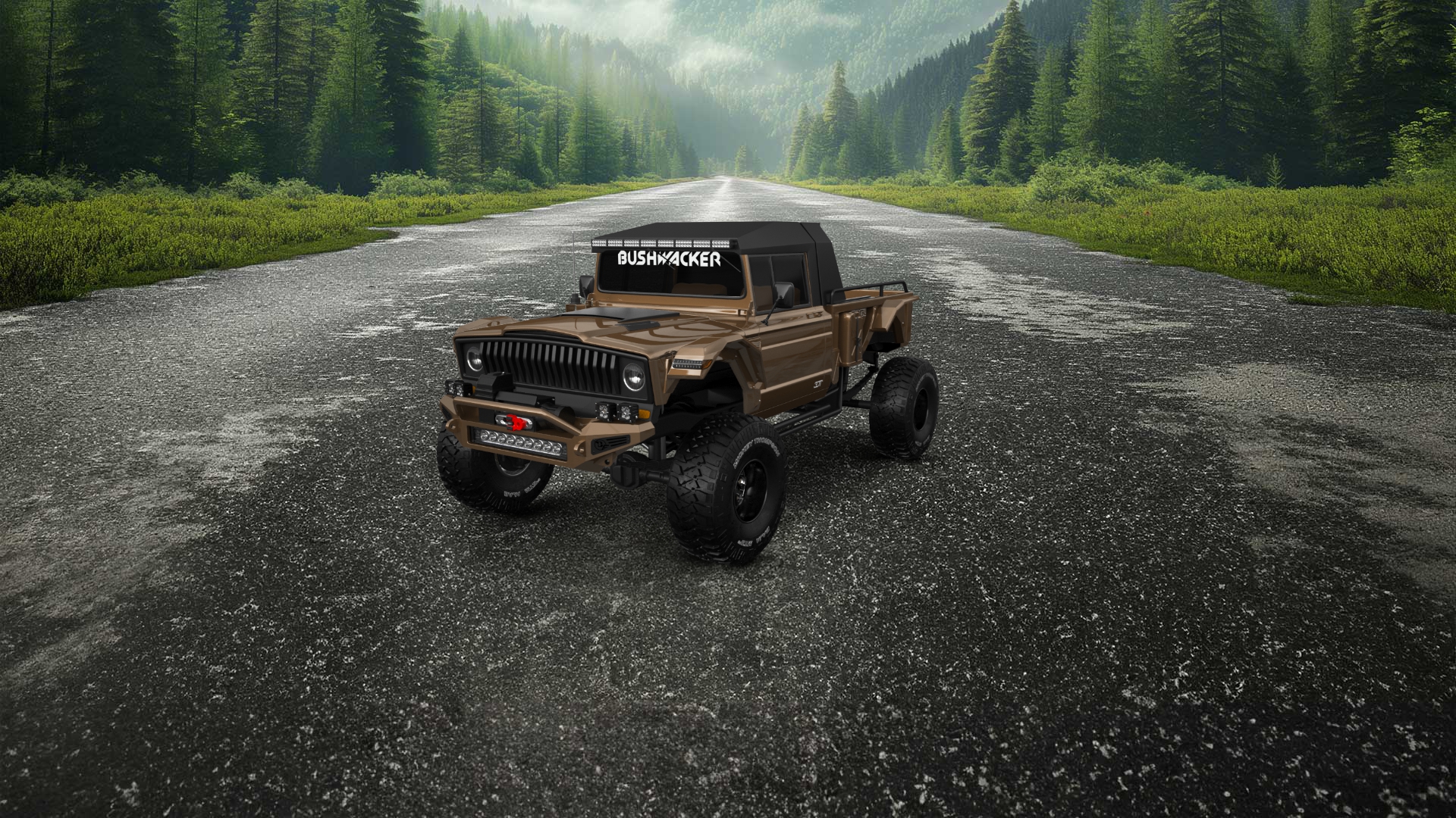 Jeep Kaiser M715 2 Door pickup truck 1968 tuning