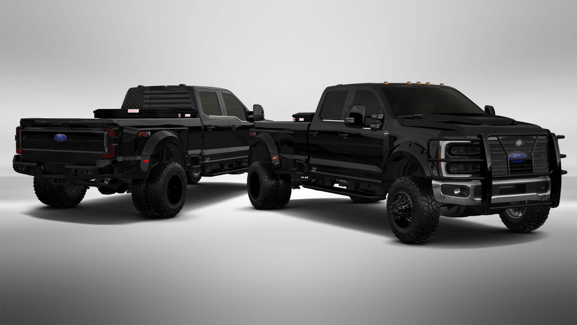 Ford F-350 DRW Crew Cab 4 Door pickup truck 2023 tuning