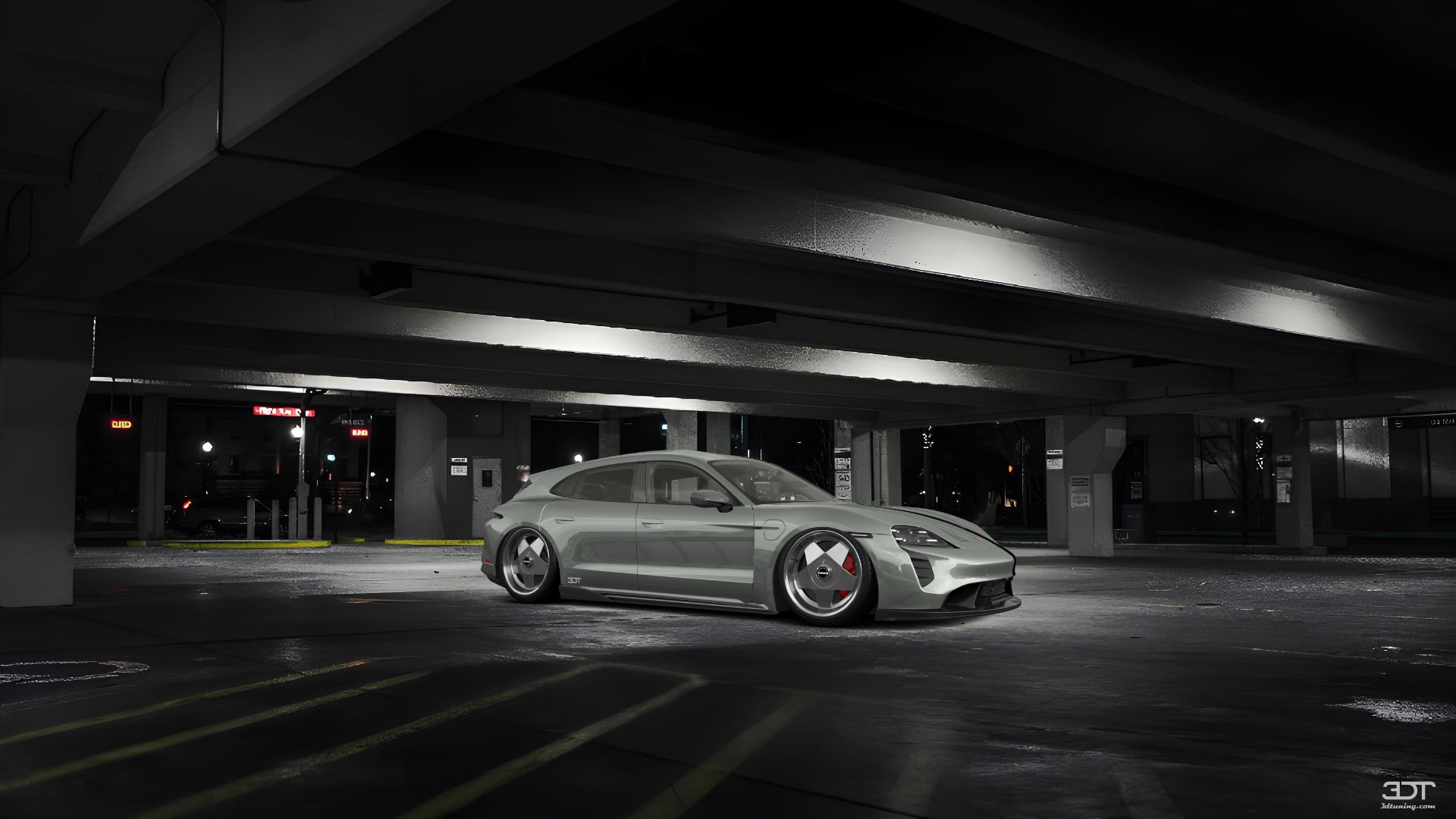 Porsche Taycan Sport Turismo Shooting Brake 2019 tuning