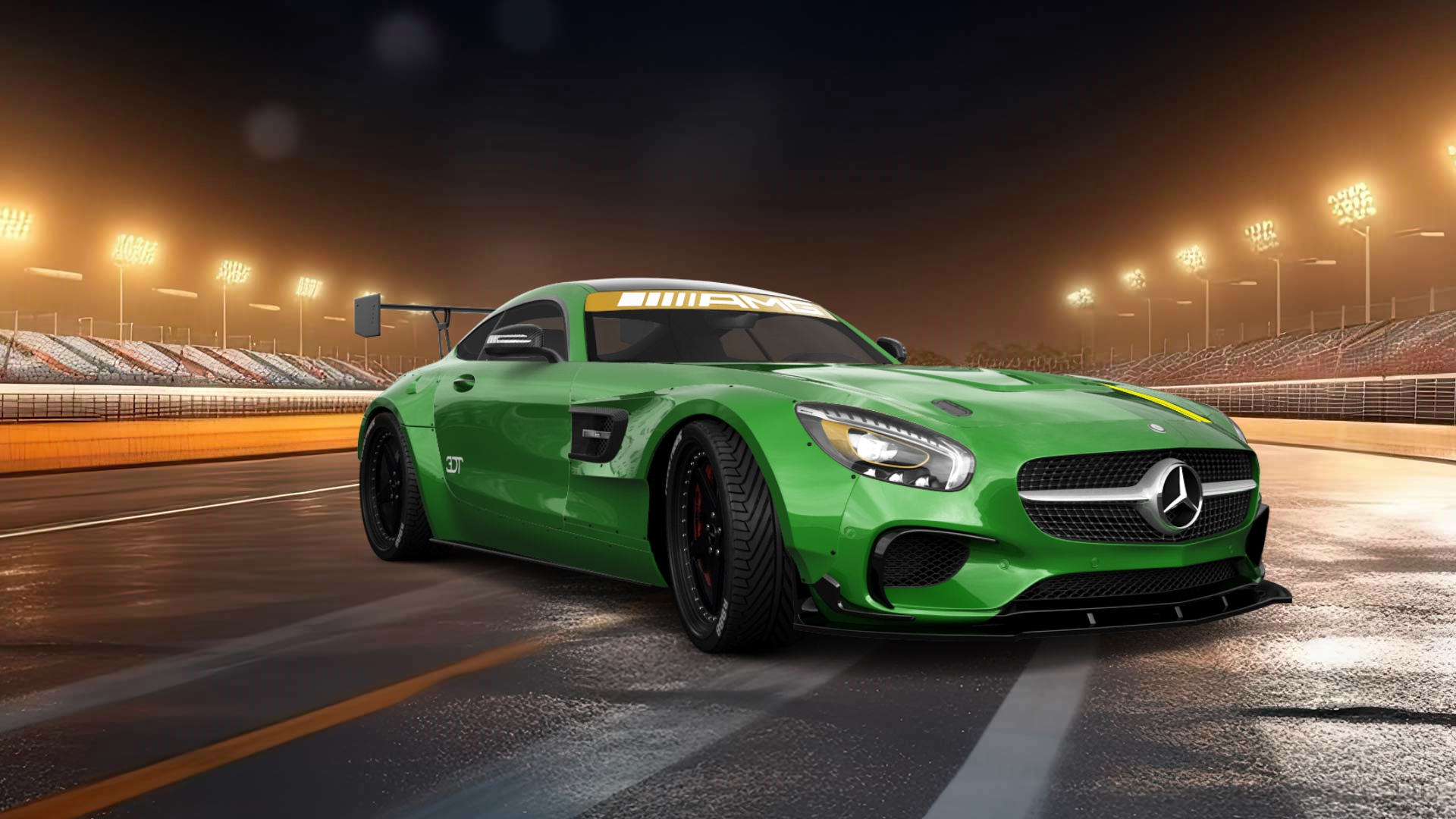 Mercedes AMG GT 2 door fastback coupe 2016