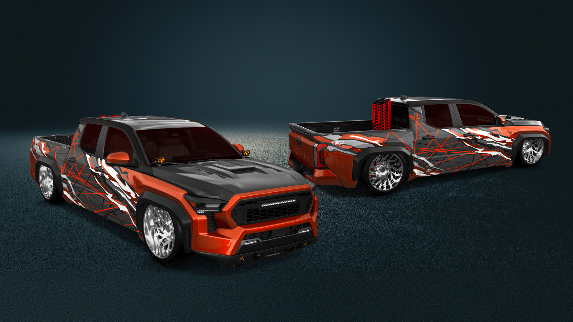 Toyota Tacoma Crew Cab 4 Door pickup truck 2024 tuning