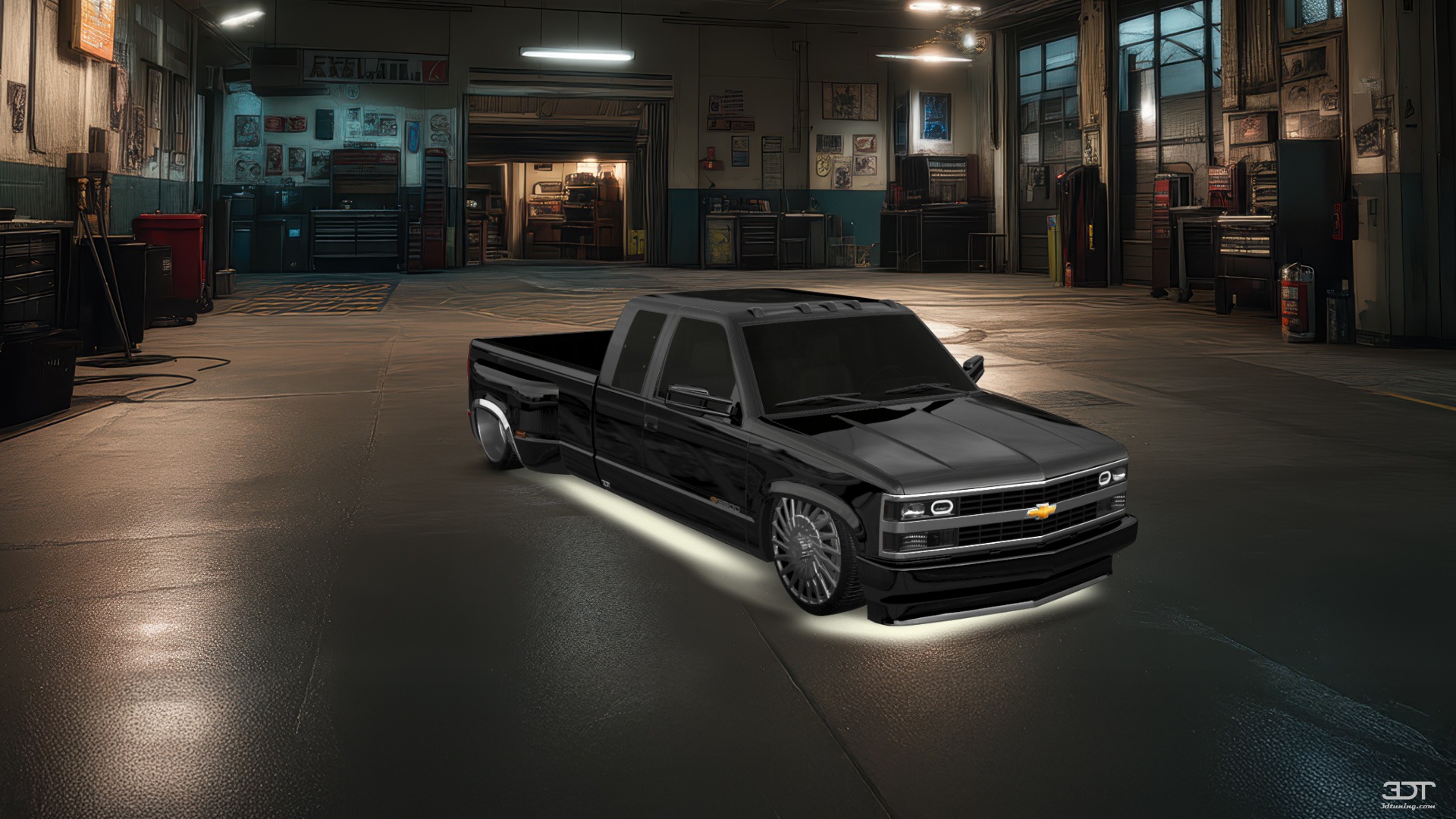 Chevrolet K3500 Extended Cab Pickup Truck 1988 tuning