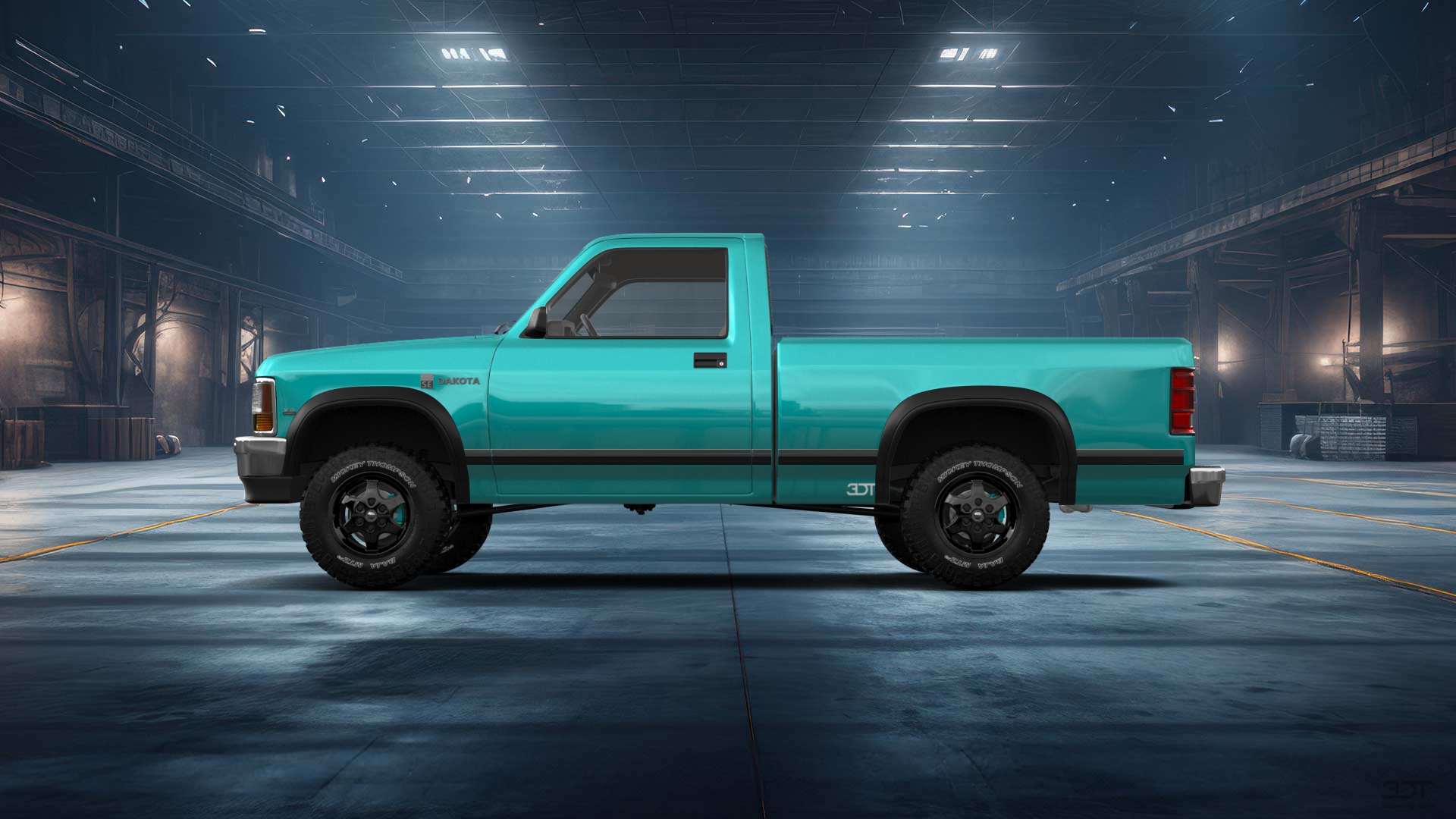 Dodge Dakota Regular Cab 2 Door pickup truck 1987