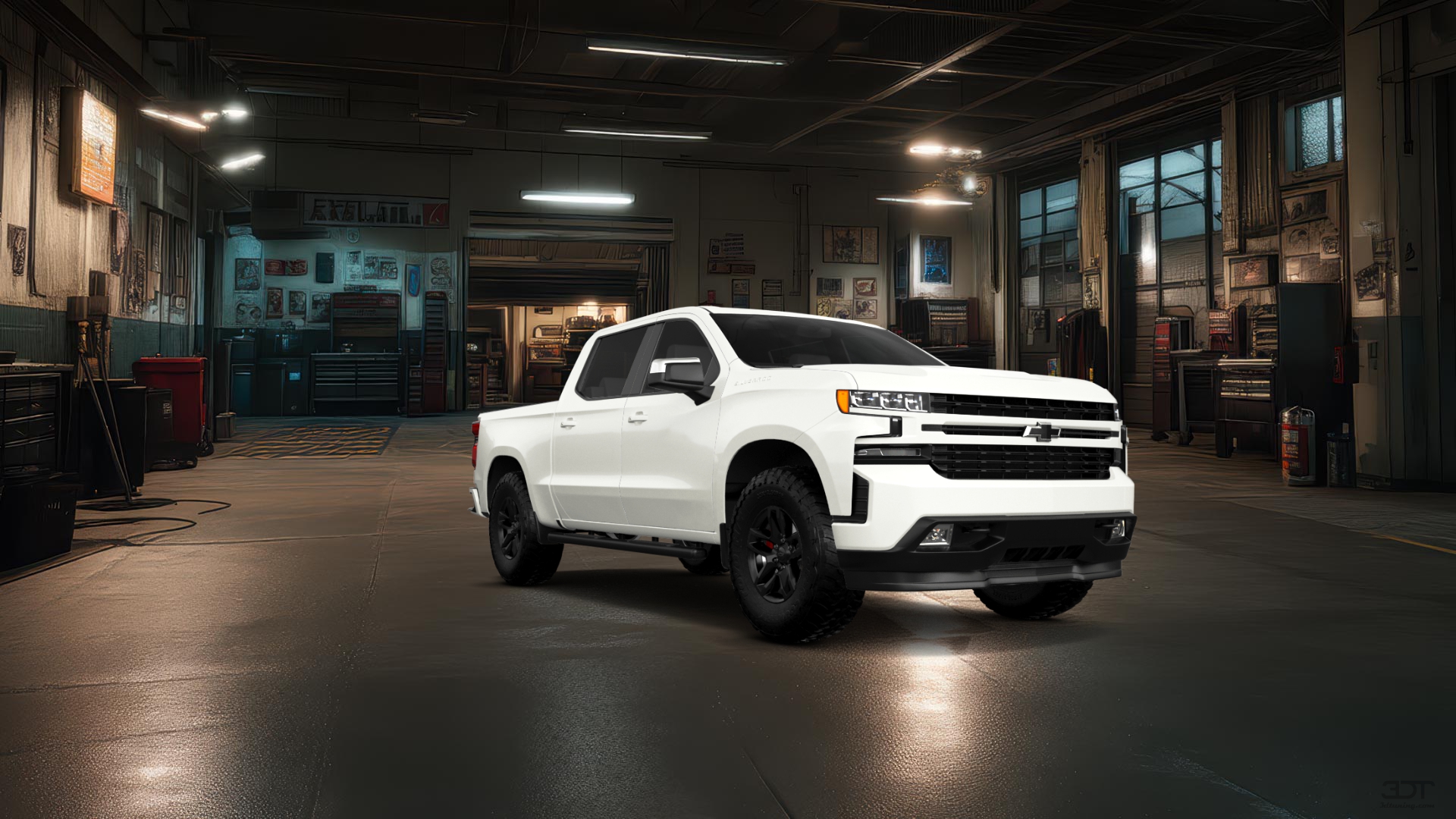 Chevrolet Silverado 1500 4 Door pickup truck 2019 tuning