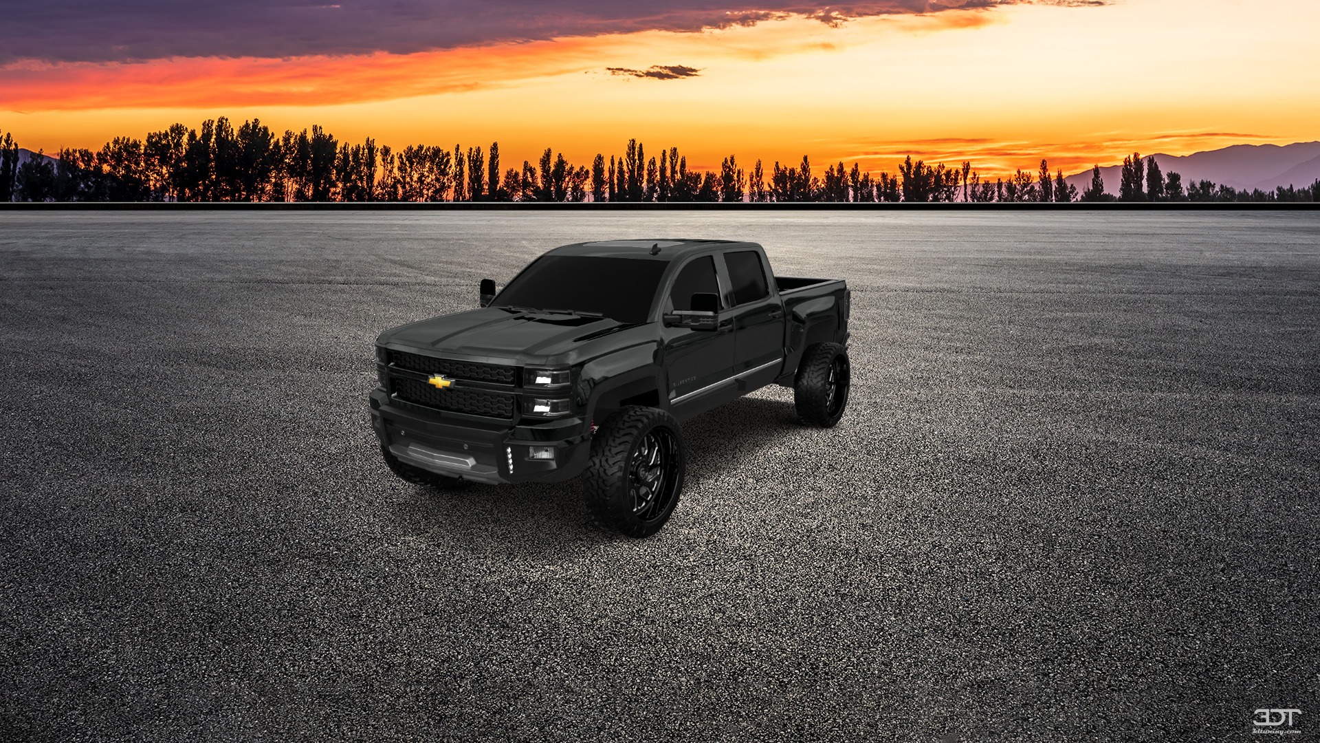 Chevrolet Silverado 1500 4 Door pickup truck 2014