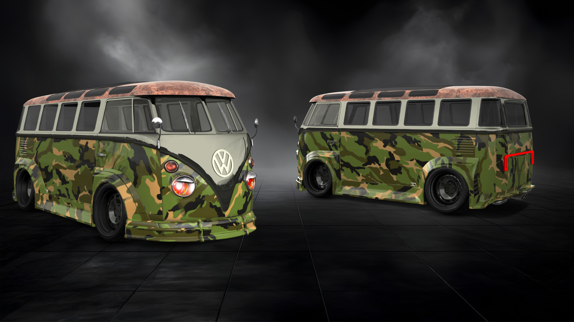Volkswagen T1 Van 1950 tuning