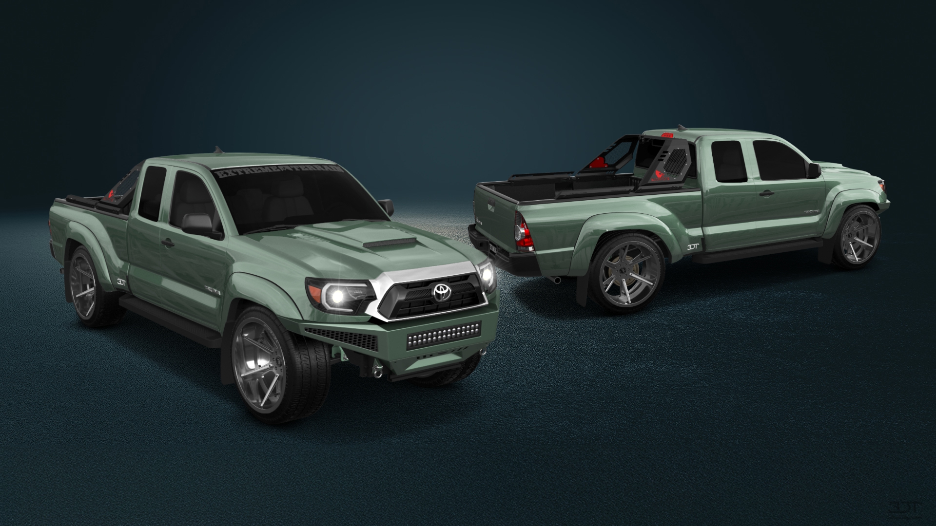 Toyota Tacoma Access Cab 6.2 ft box Pickup Truck 2012