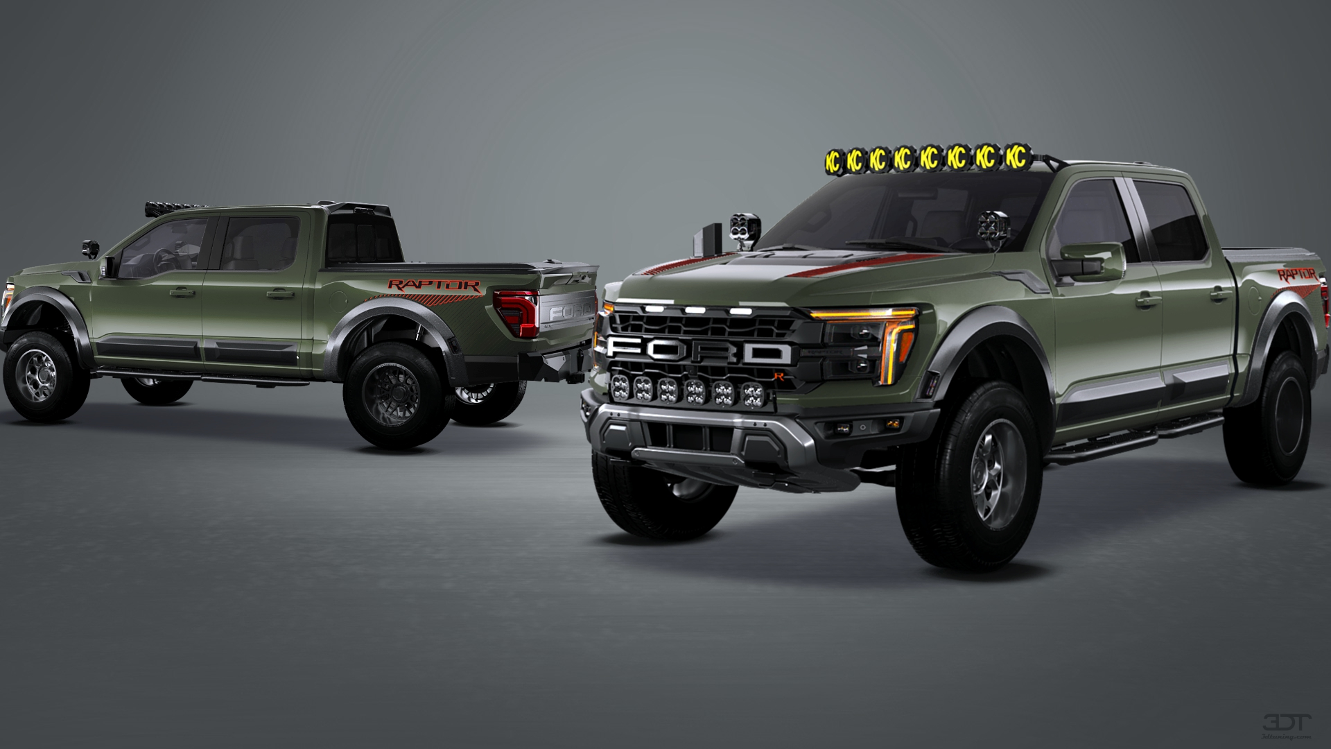 Ford F-150 Raptor 4 Door pickup truck 2024 tuning