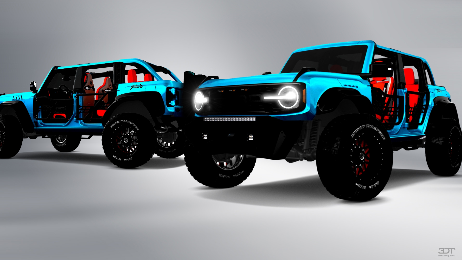 Ford Bronco Raptor 4 Door pickup truck 2022 tuning