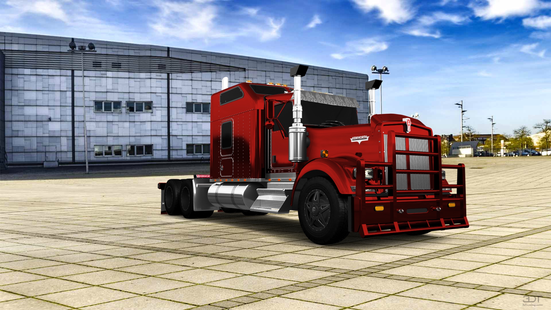 Kenworth W900 Sleeper Cab Truck 2015