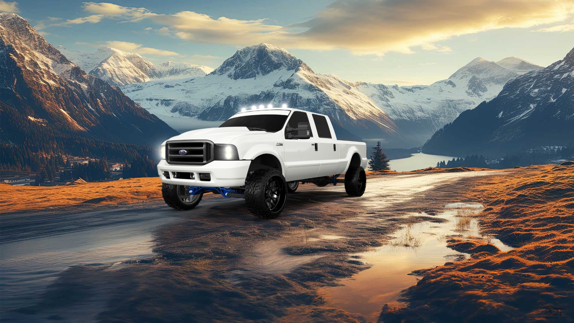 Ford F-250 Crew Cab 4 Door pickup truck 1999