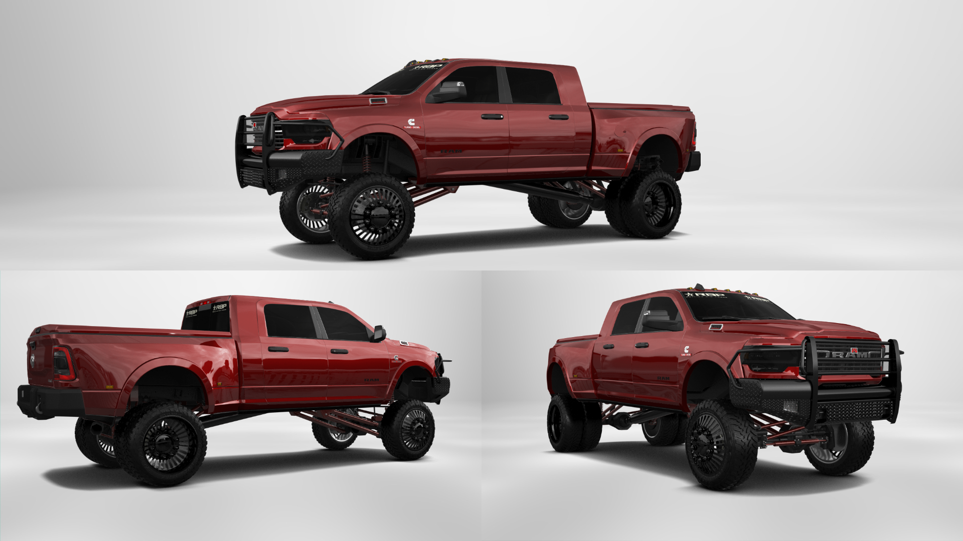 Dodge Ram 3500 4 Door pickup truck 2020 tuning