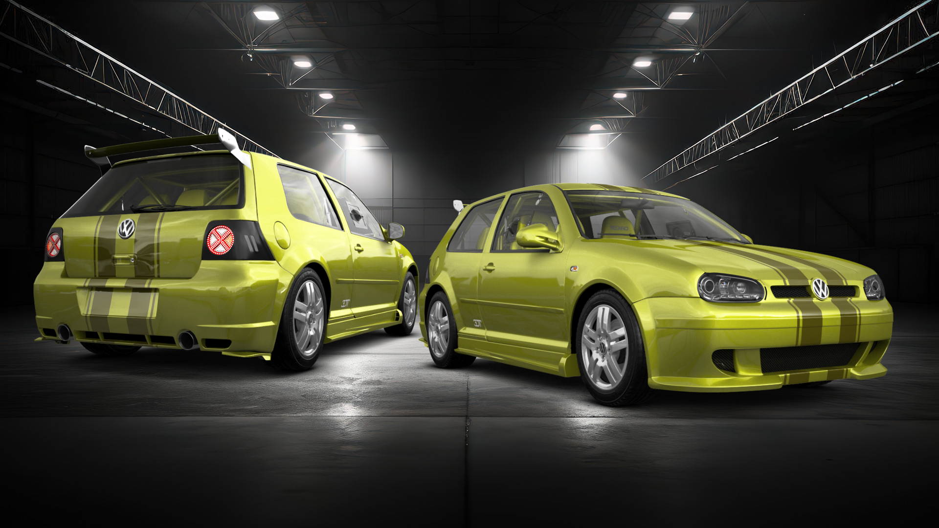 Volkswagen Golf 4 (mk4) 3 Door Hatchback 1997 tuning