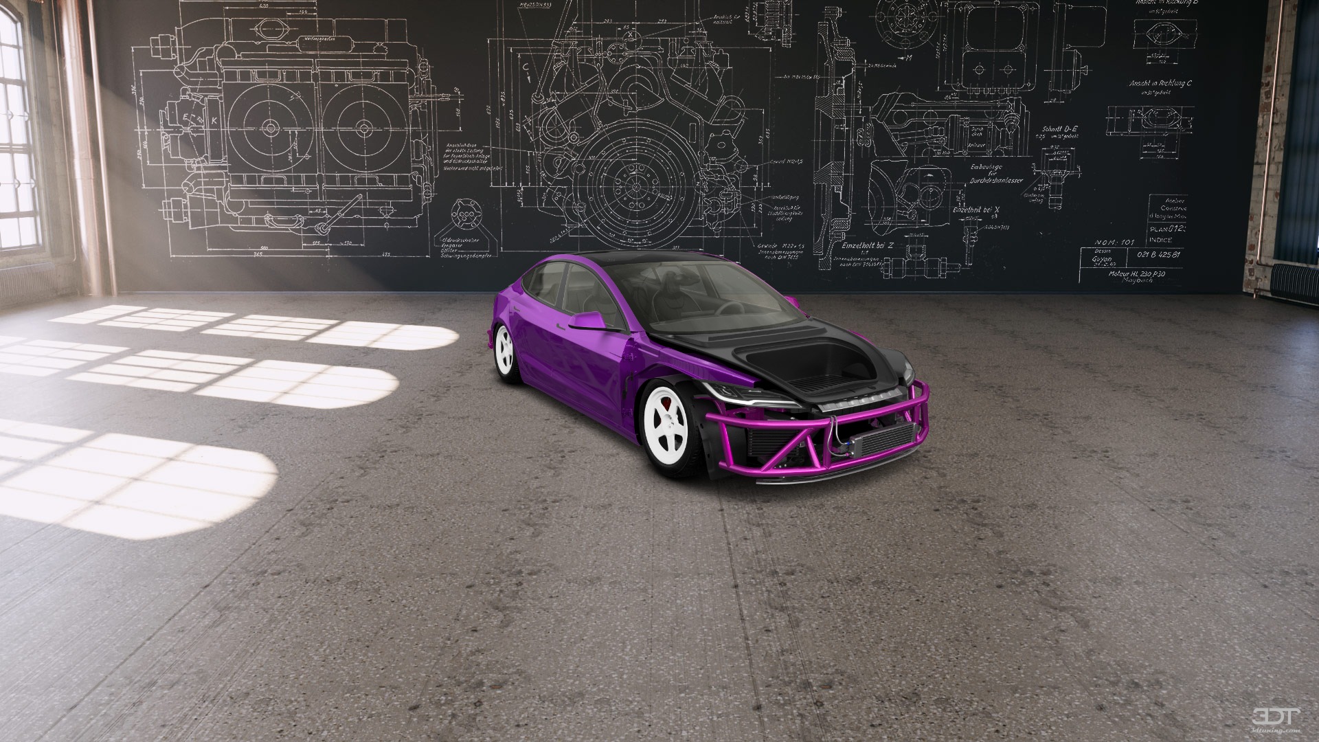 Tesla Model 3 4 Door Saloon 2023 tuning