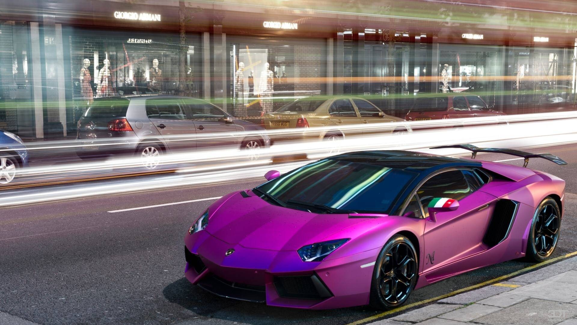 Lamborghini Aventador 2 Door Coupe 2012 tuning
