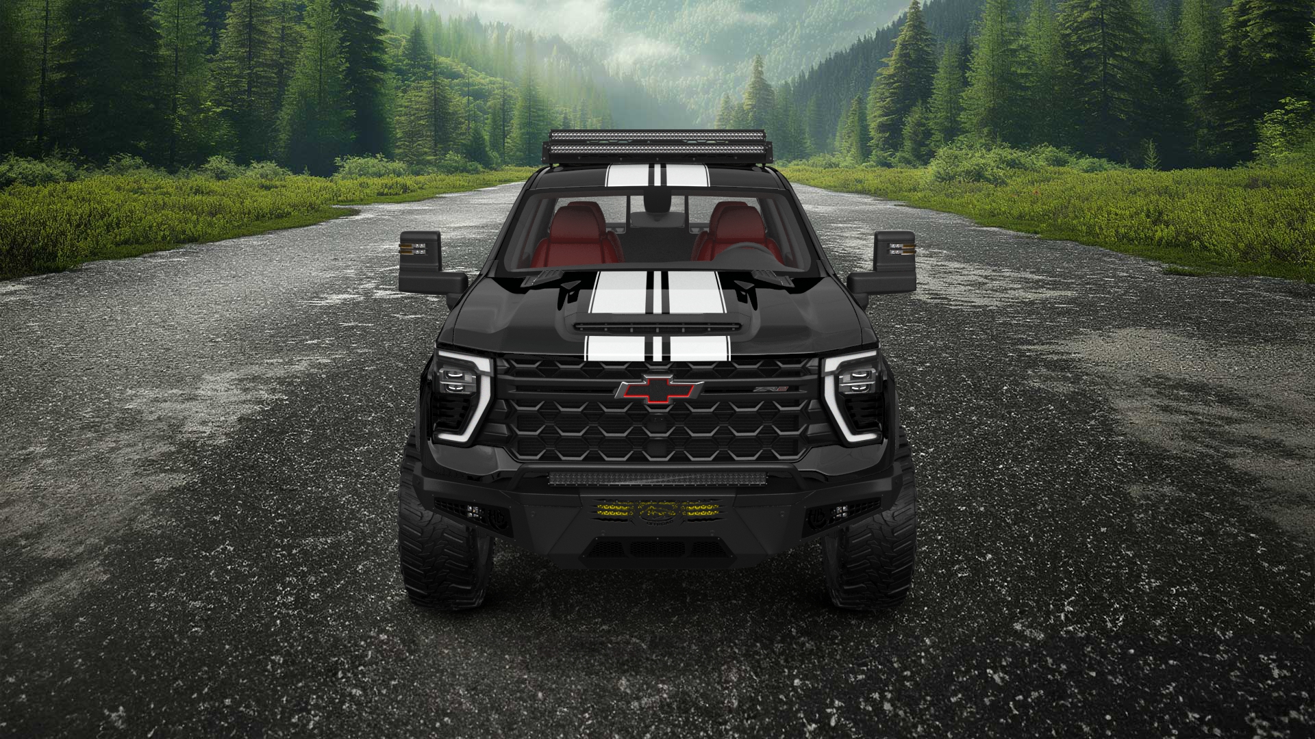 Chevrolet Silverado 2500 HD 4 Door pickup truck 2024 Images