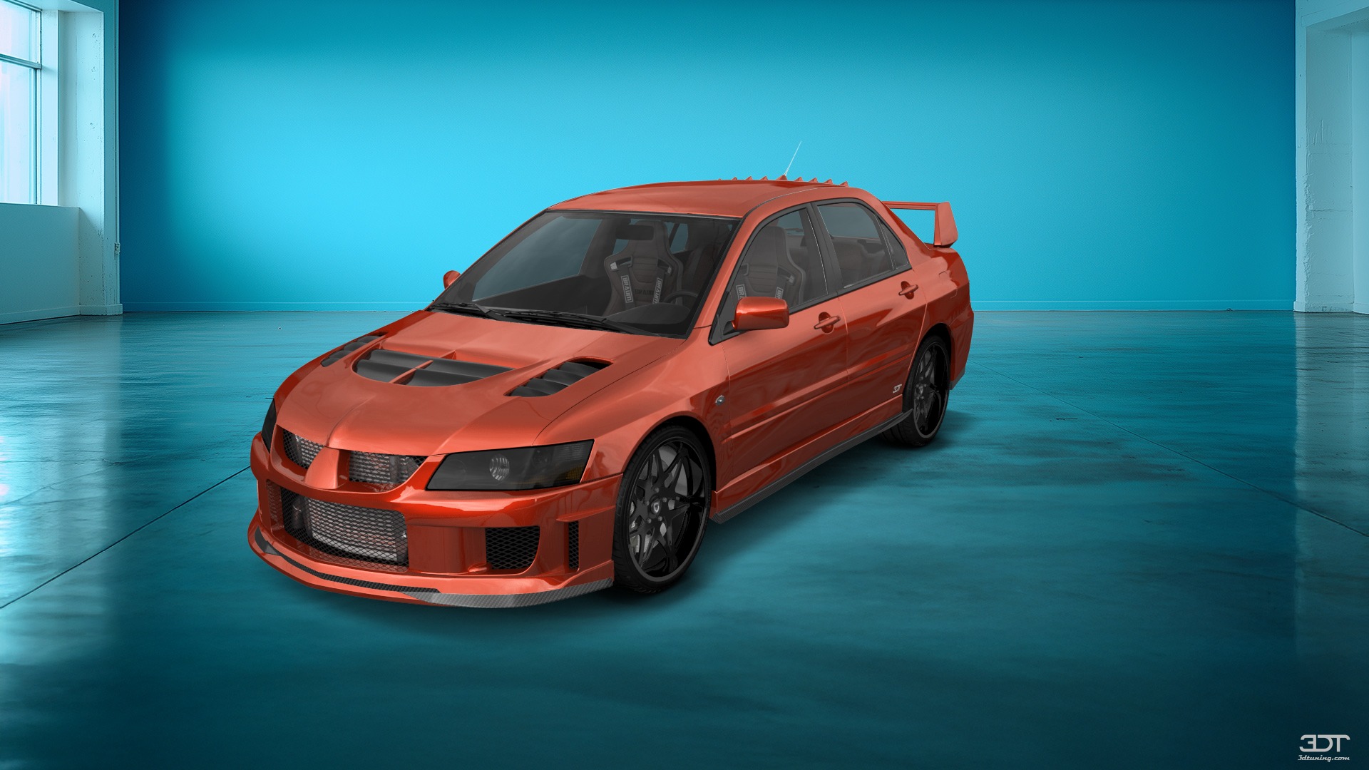 Mitsubishi Lancer Evo IX 4 Door Saloon 2005 tuning