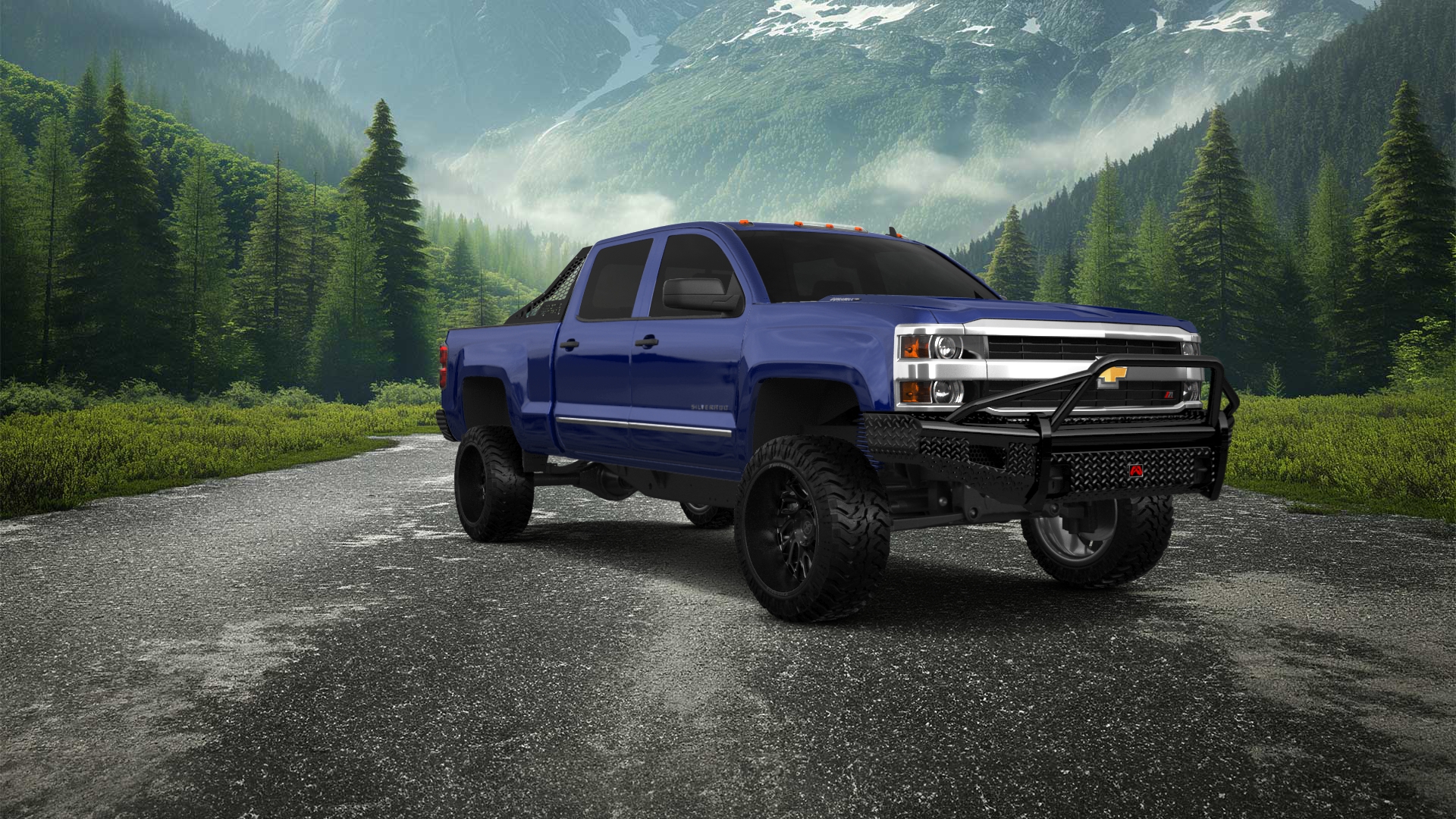 Chevrolet Silverado 2500 4 Door pickup truck 2015