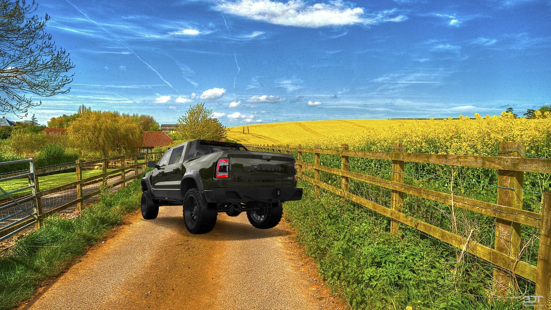 Dodge Ram 1500 TRX 4 Door pickup truck 2021 Immagini