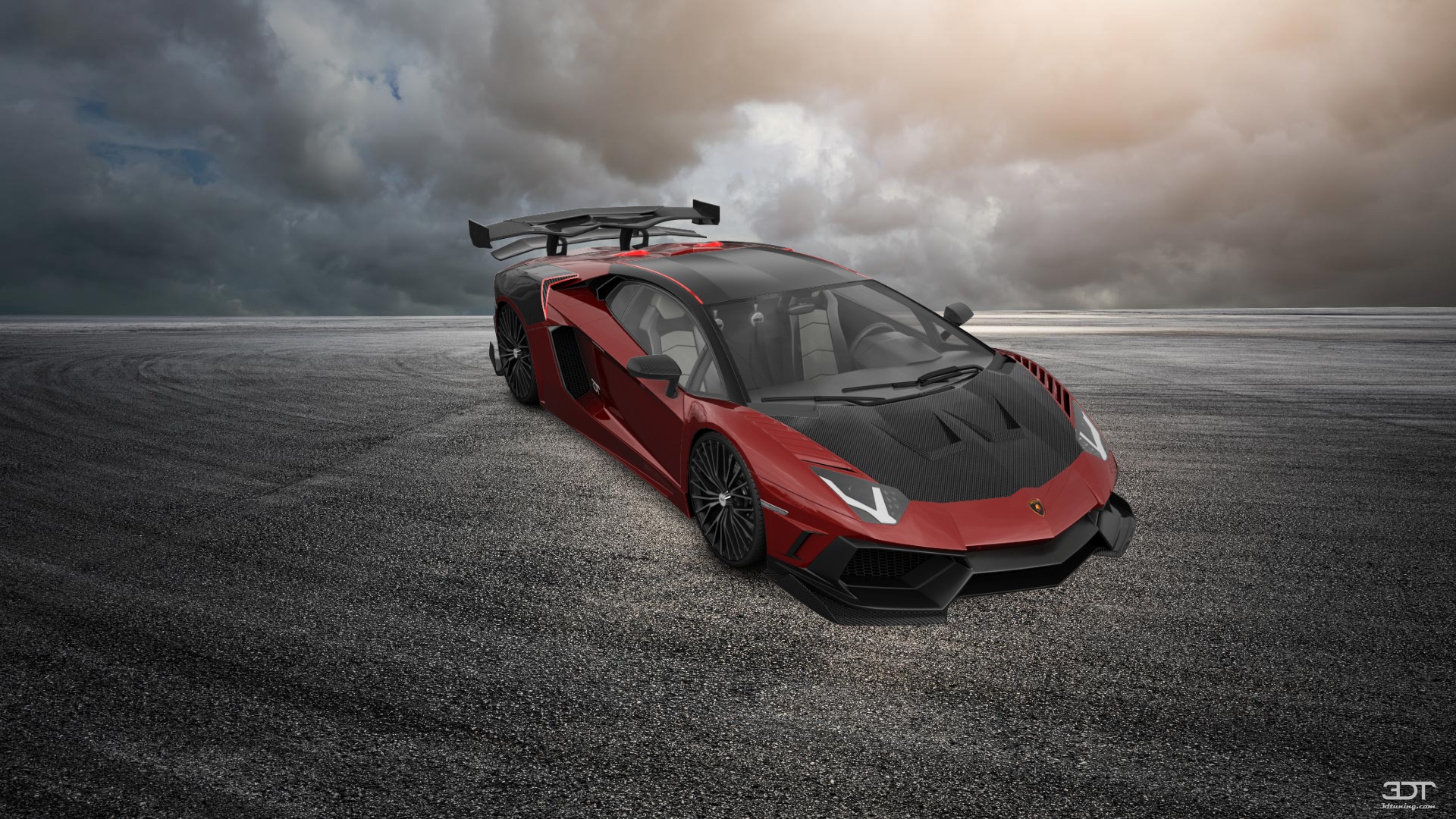 Lamborghini Aventador 2 Door Coupe 2012 tuning