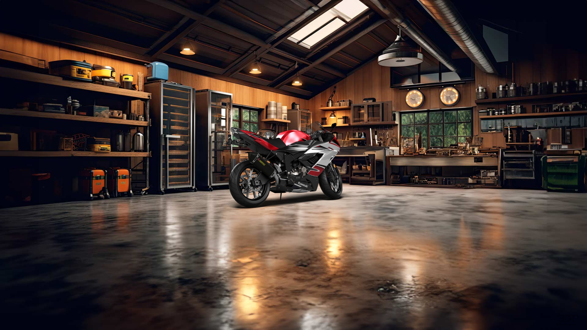 Kawasaki Ninja ZX 6R Sport Bike 2015