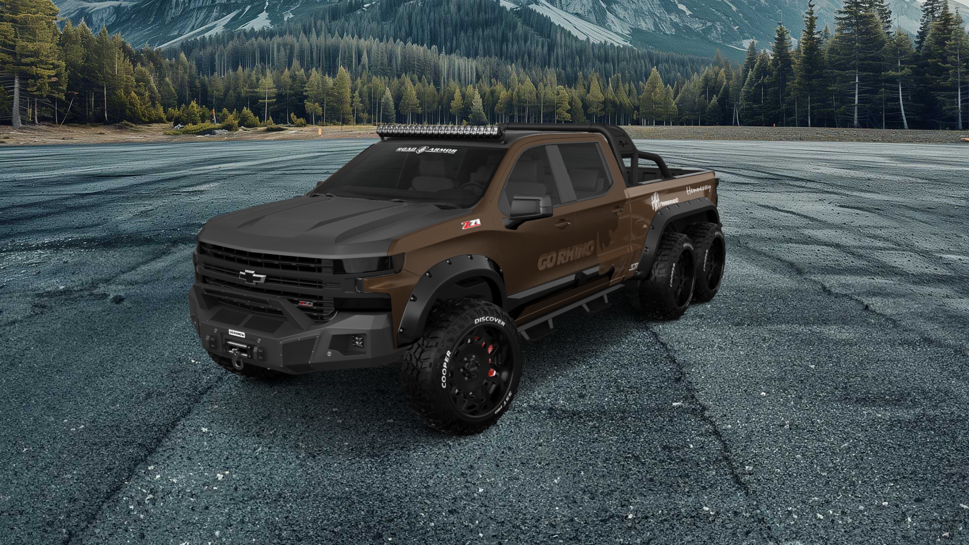 Chevrolet Silverado Hennessey Goliath 6X6 Truck 2020