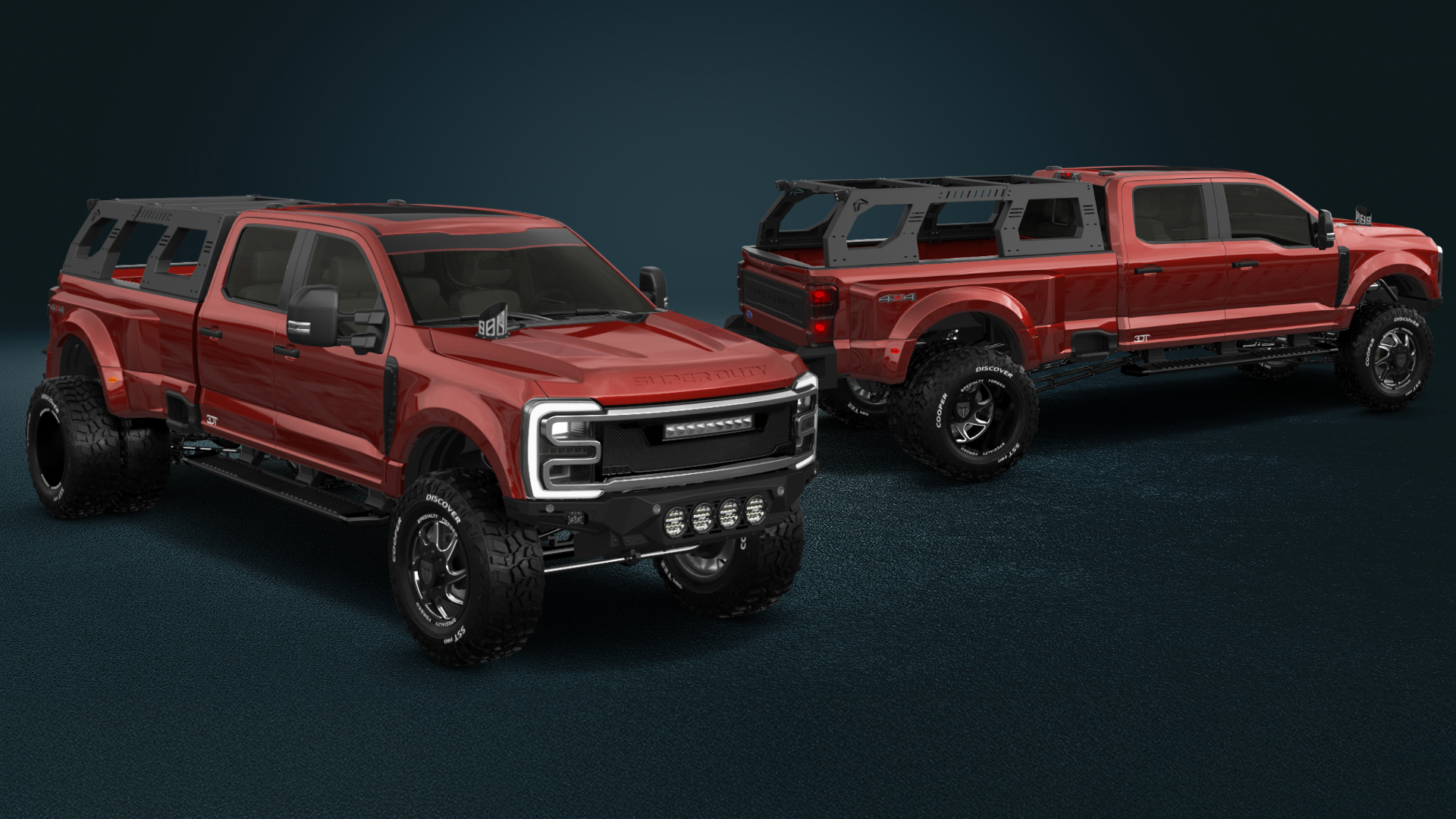 Ford F-350 DRW Crew Cab 4 Door pickup truck 2023 tuning