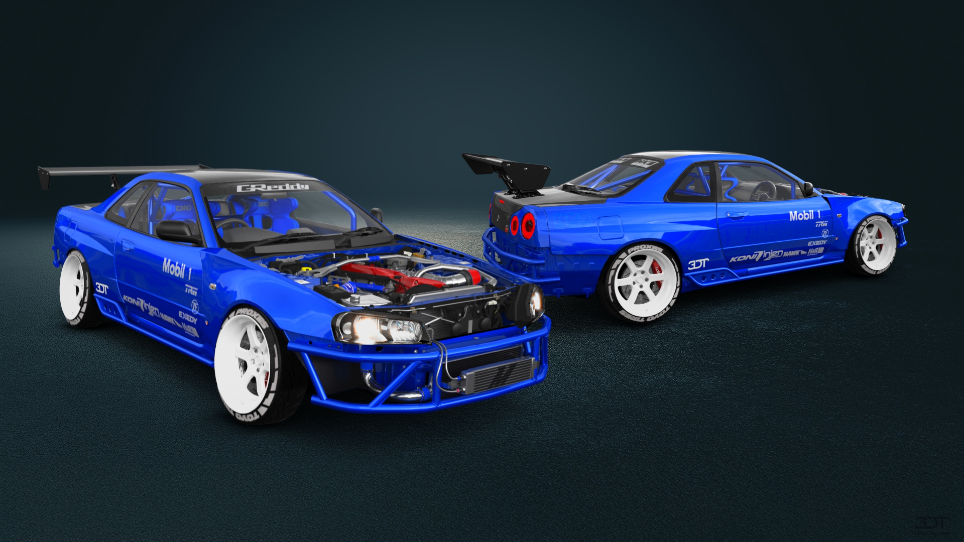 Nissan Skyline GT-R 2000 — featuring Tops, Trunk Lid, Headlights