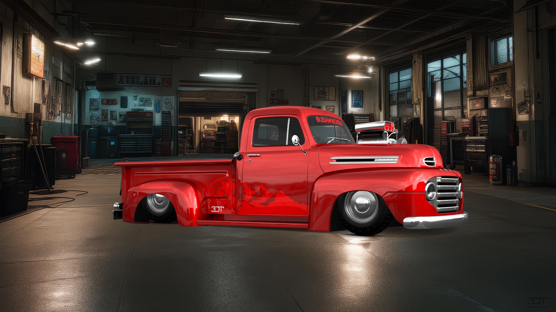 Ford F1 2 Door pickup truck 1949 tuning