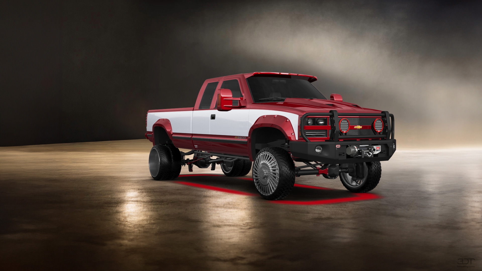 Chevrolet K3500 Extended Cab Pickup Truck 1988 tuning