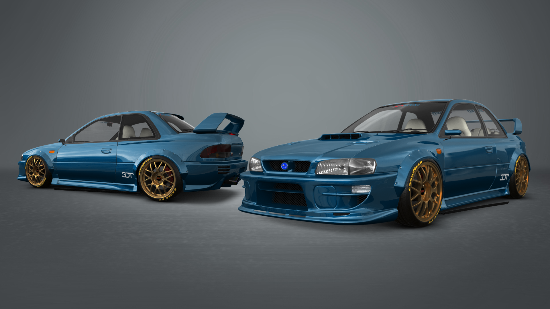 Subaru Impreza WRX STI 22B 2 Door Coupe 2000 tuning