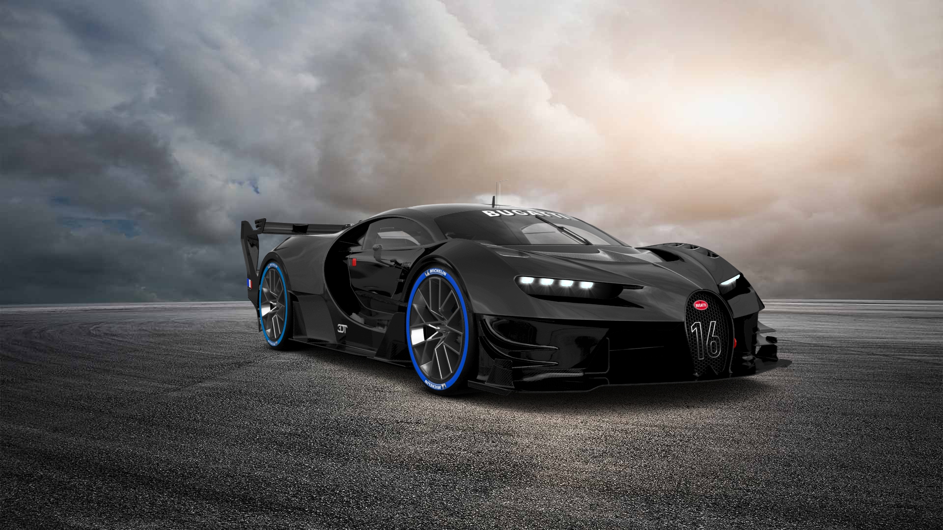 Bugatti Vision GT Supercar 2015 tuning