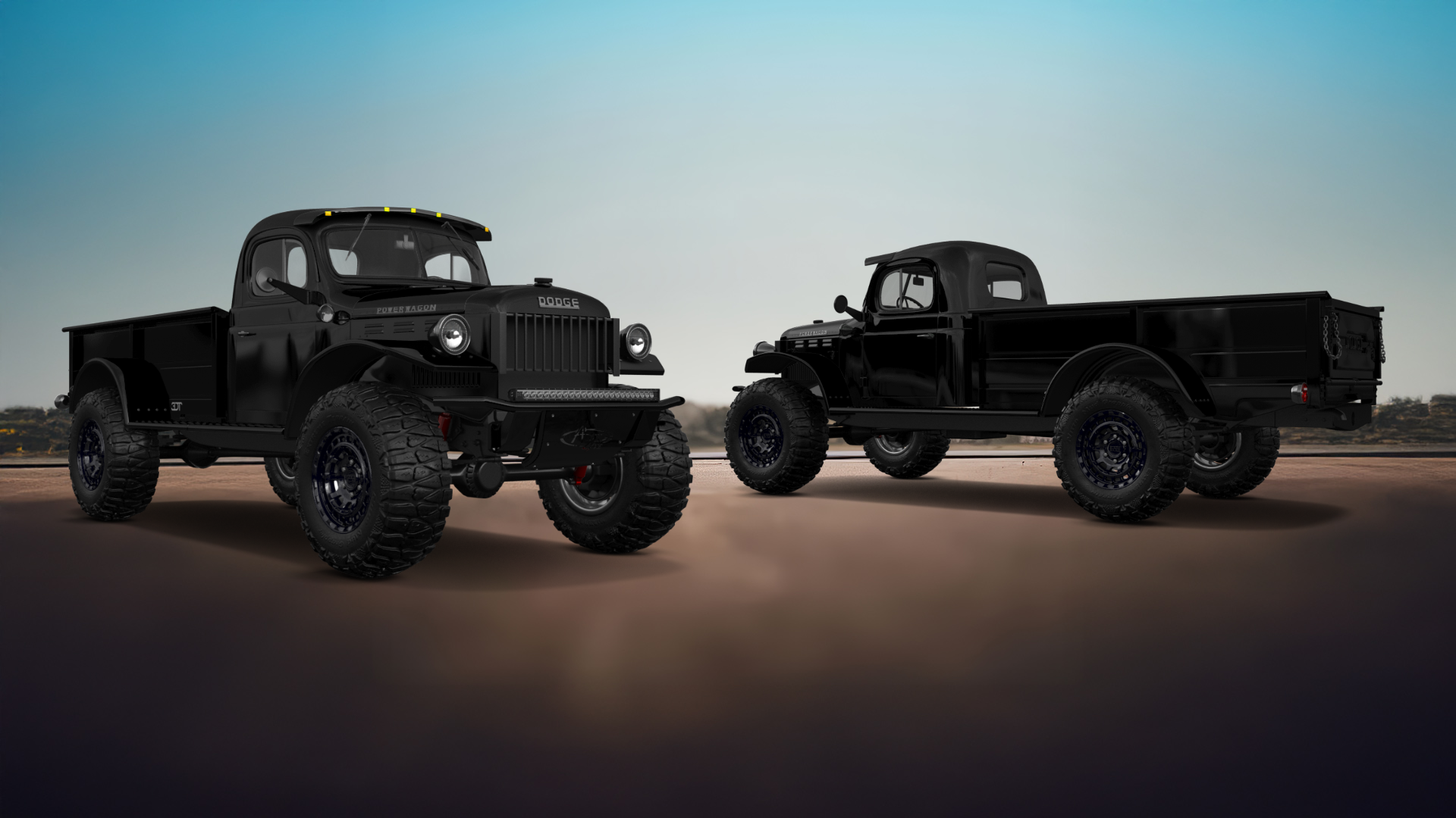 Dodge Power Wagon 2 Door pickup truck 1947