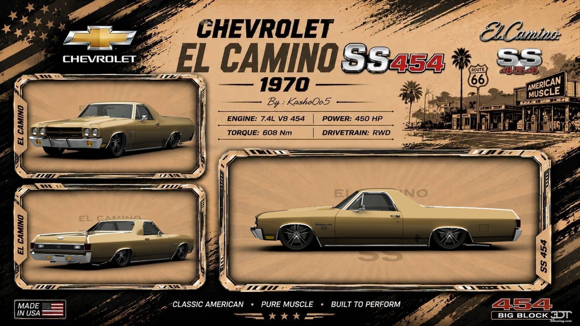 Chevrolet El Camino SS-454 Coupe 1970