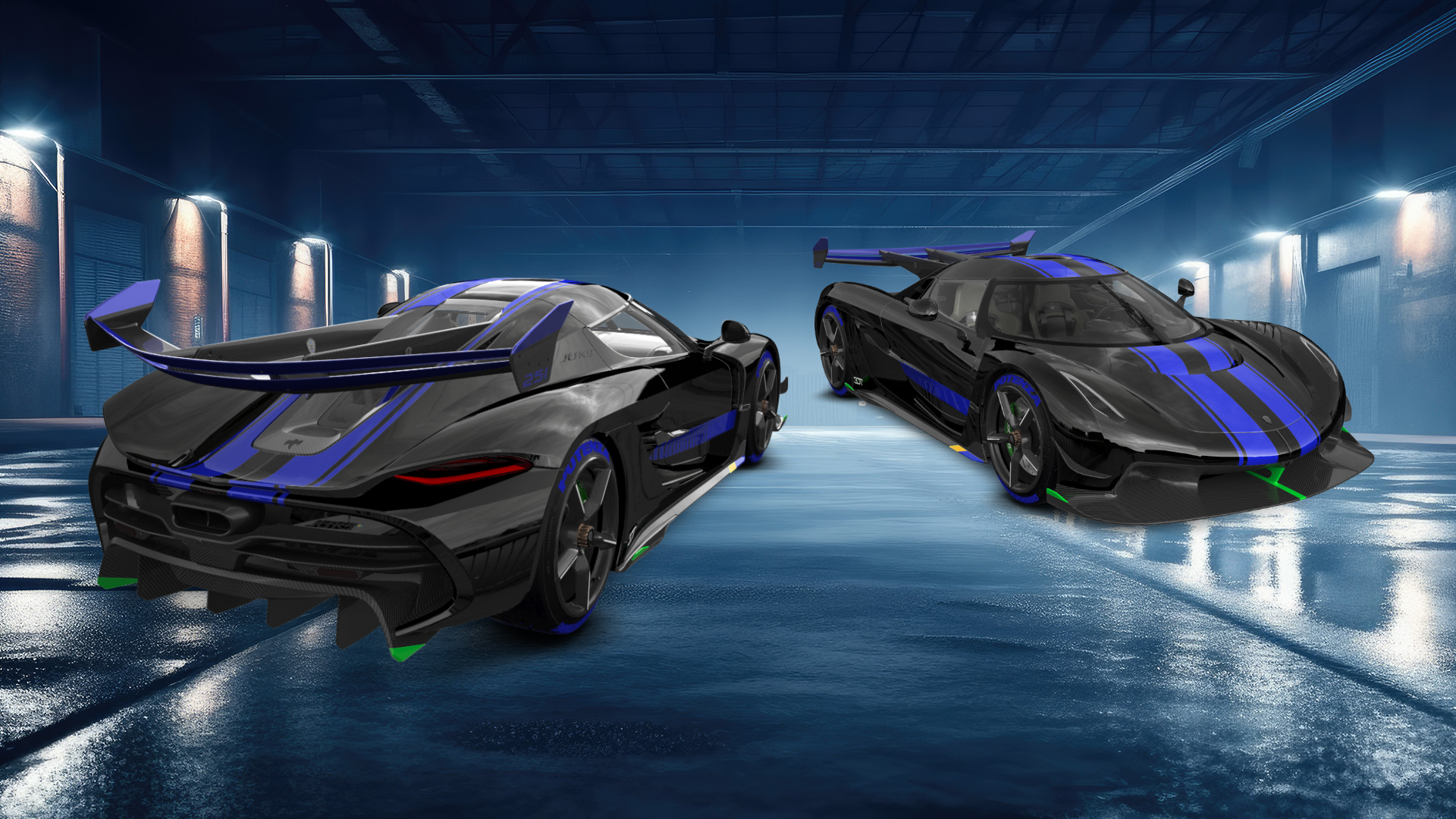 Koenigsegg Jesko 2 door targa top 2020 tuning