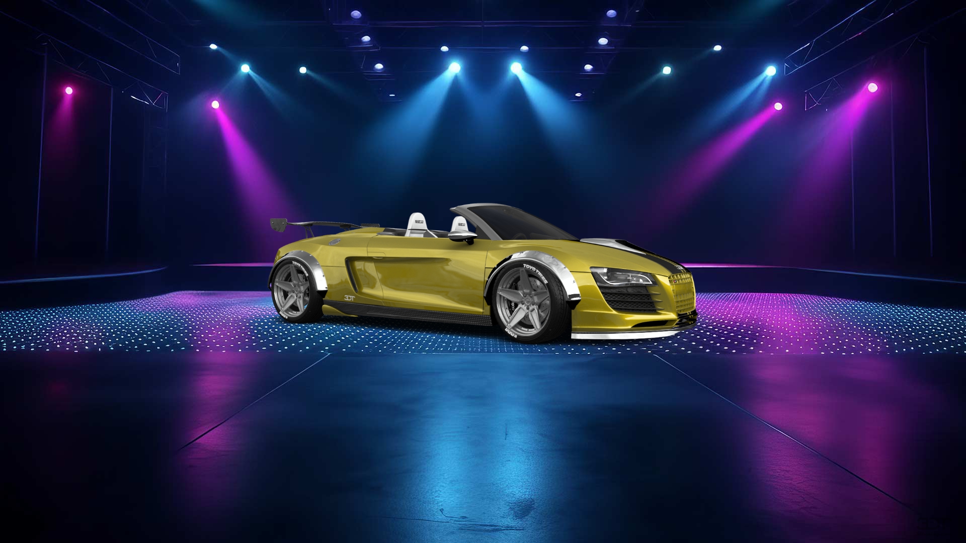 Audi R8 Spyder 2 Door Convertible 2008