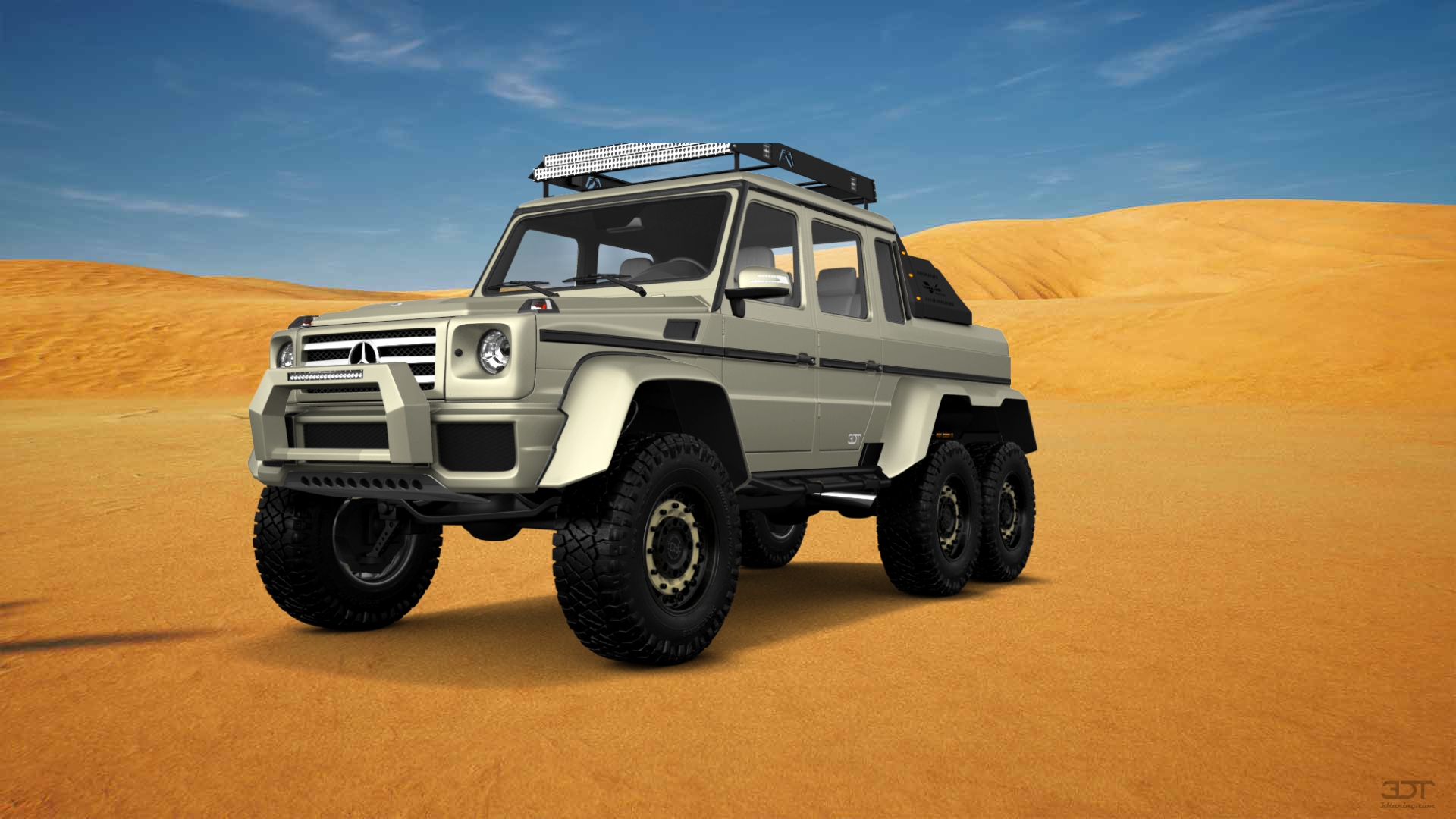 Mercedes G 63 AMG 6x6 4 Door pickup truck 2013 tuning